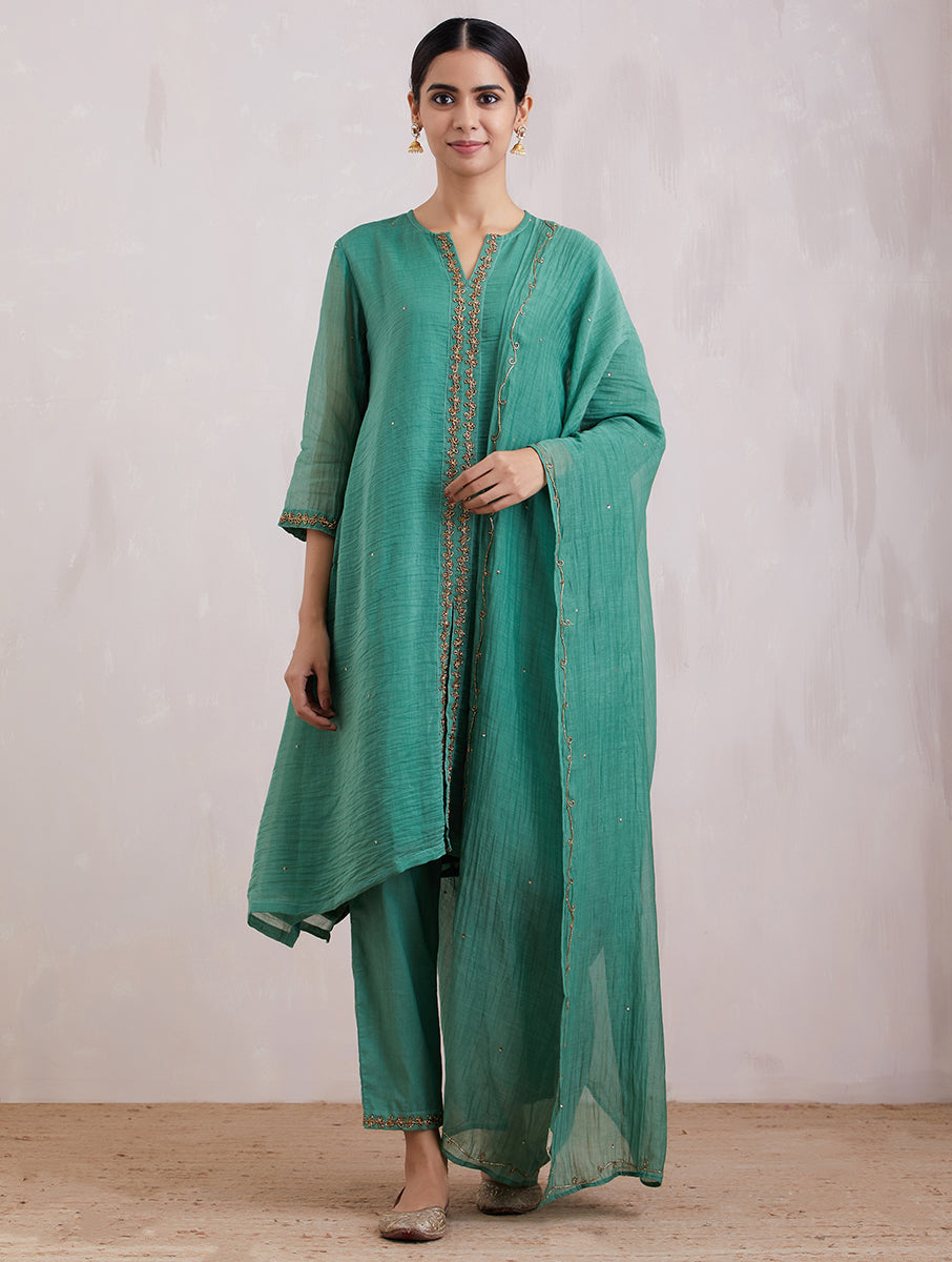 Naqsh A line Kurta Set of 3