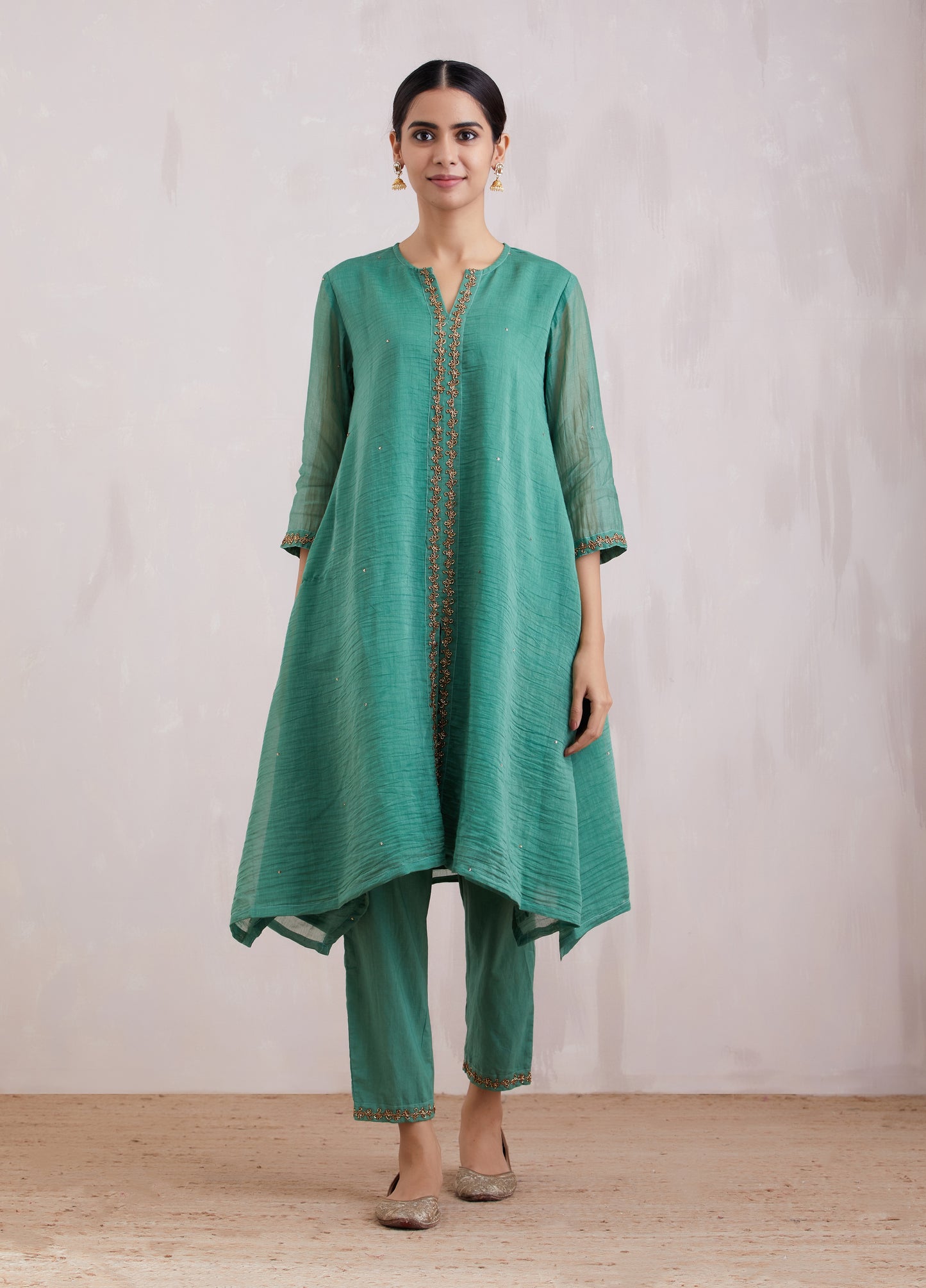 Naqsh A line Kurta Set of 3