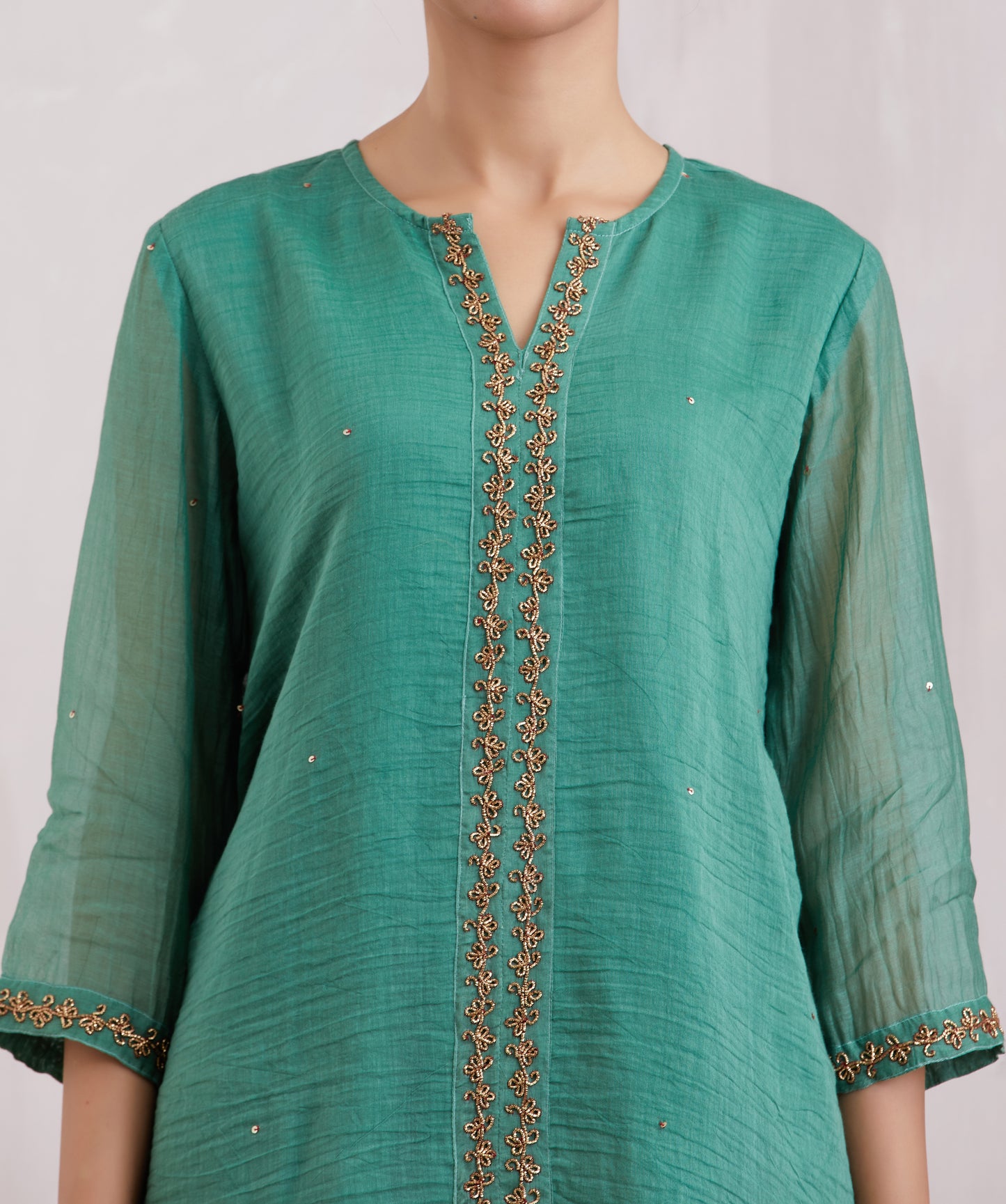 Naqsh A line Kurta Set of 3