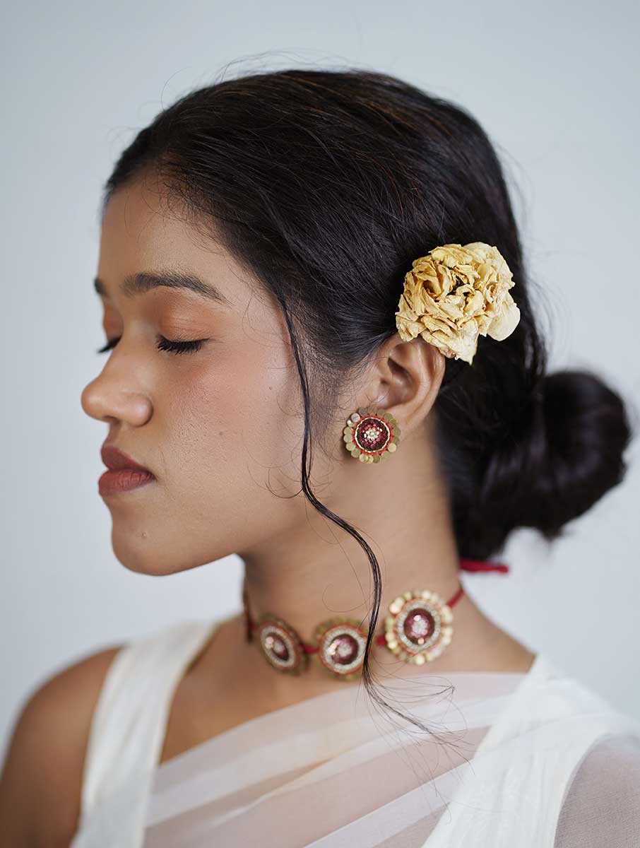 Sun earring