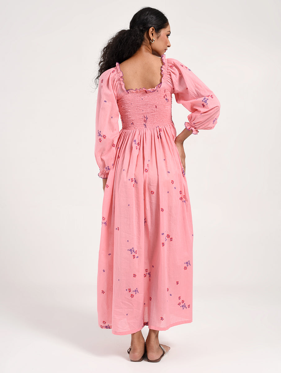 Within Pink Floral Dress