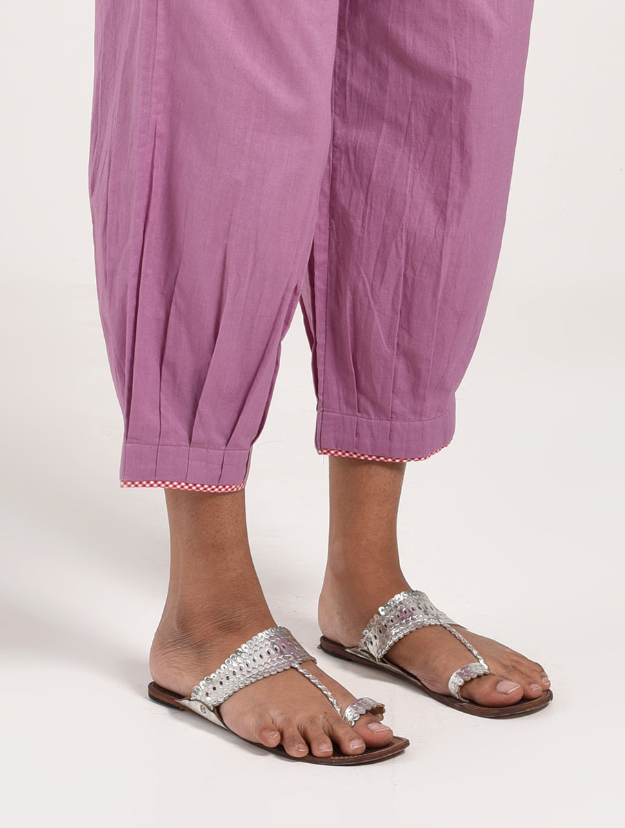 Within Green Pleated Top Pajama Set