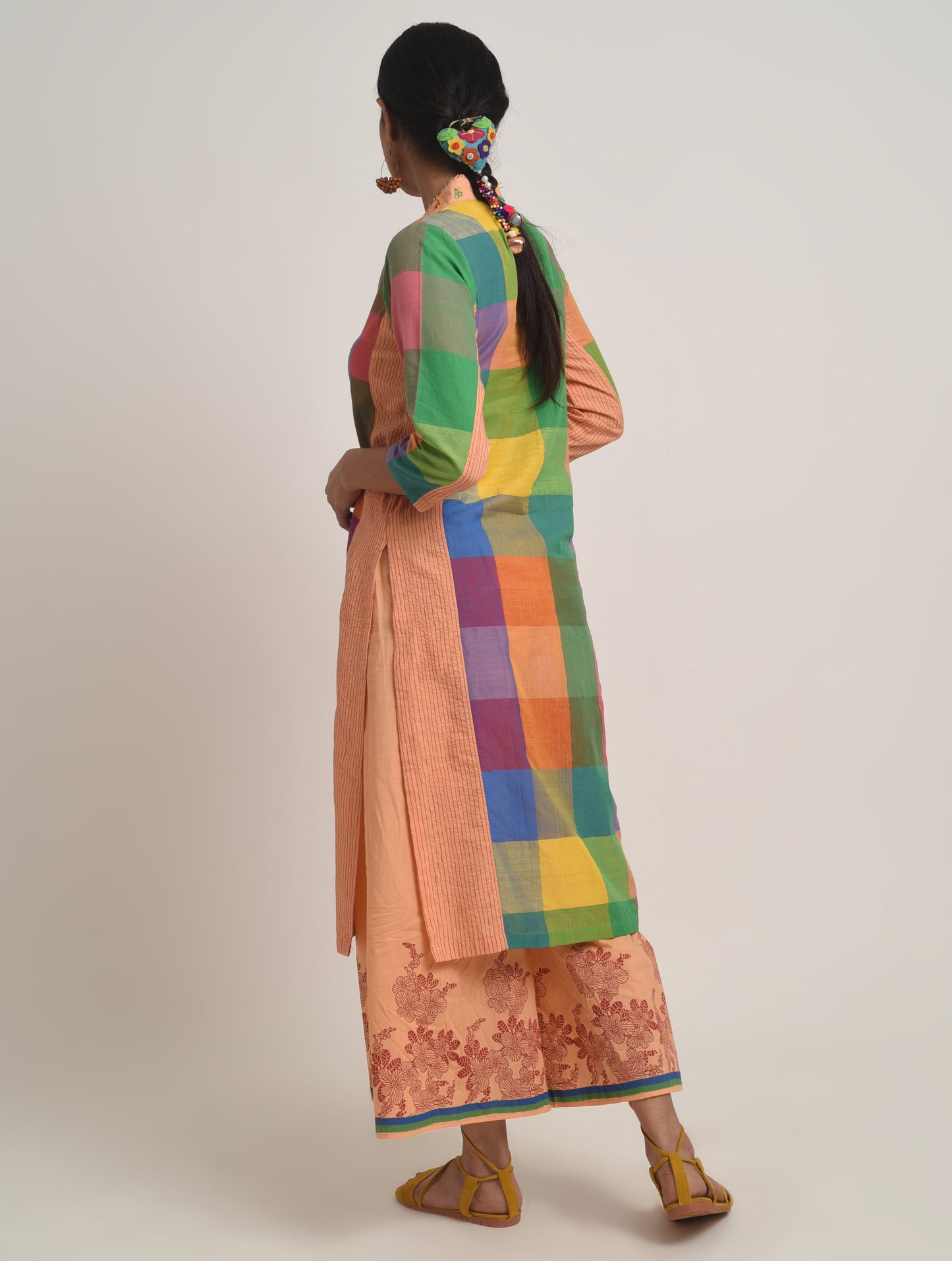 Rangili V Neck Kurta