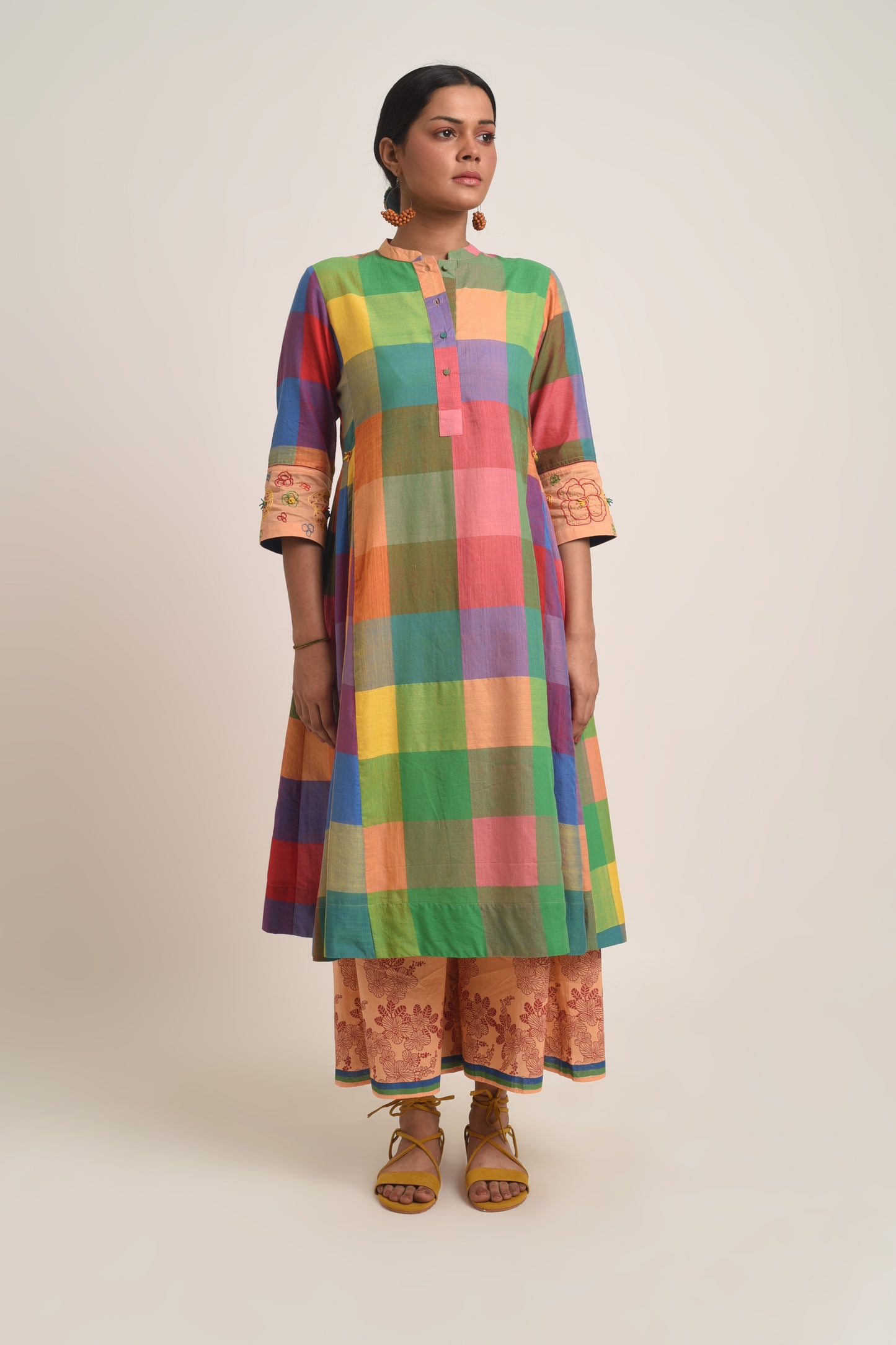Rangili Collar Kurta