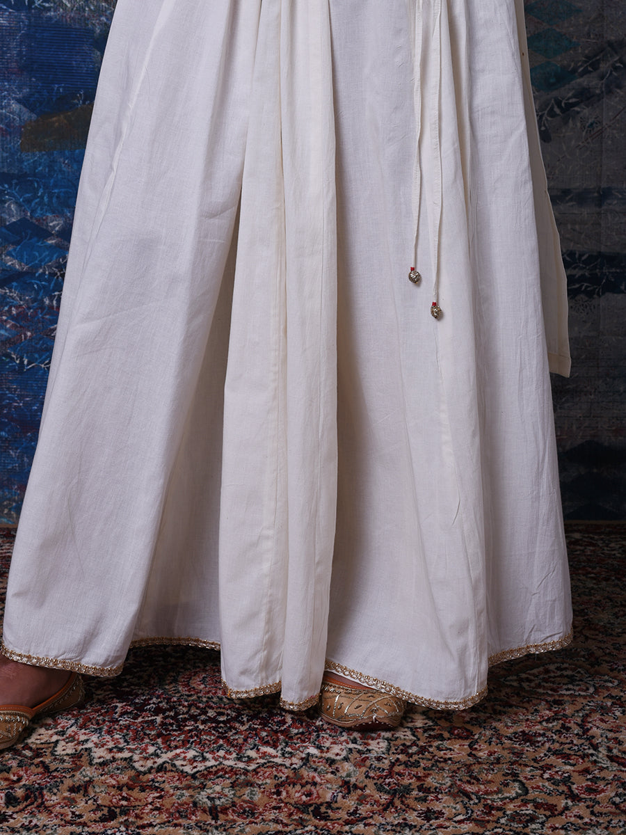 Ahjaza Angarkha Blouse, Skirt & Dupatta Set