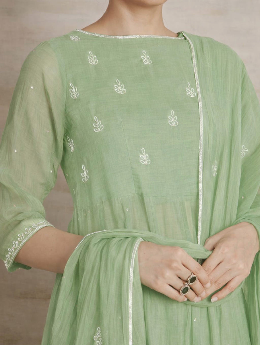 Naqsh Anarkali Kurta set of 3