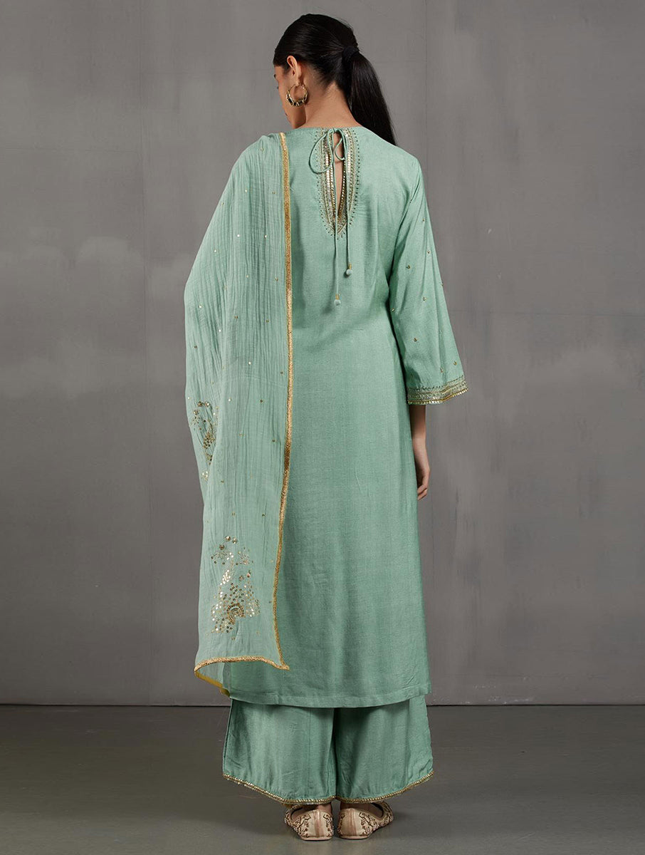 Noori - Boat Neck Kurta set