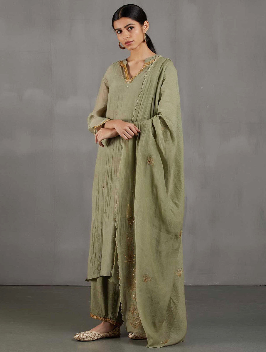 Noori - Collered Kurta set
