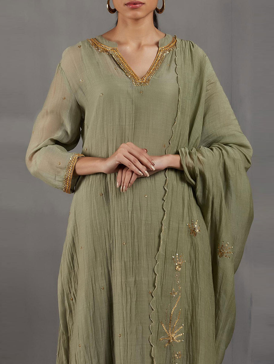Noori - Collered Kurta set