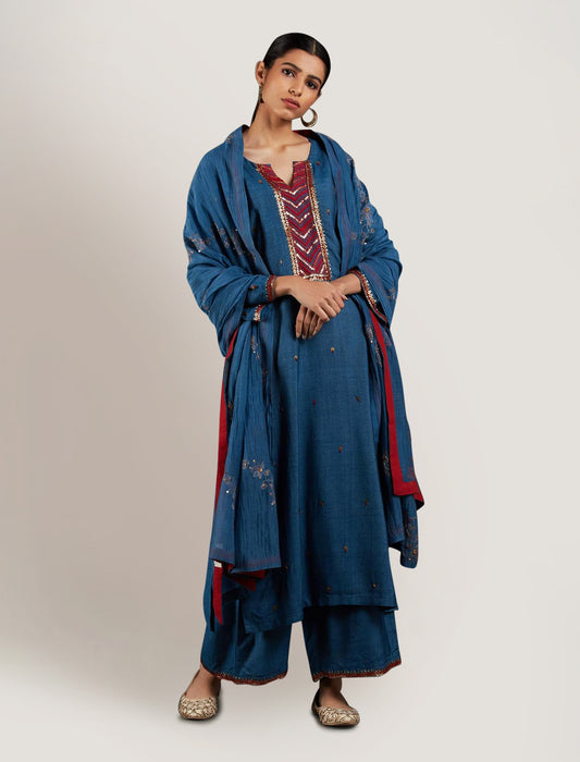 Noori - Round Neck Kurta set