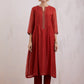 Naqsh Box Pleat  Kurta Set of 3