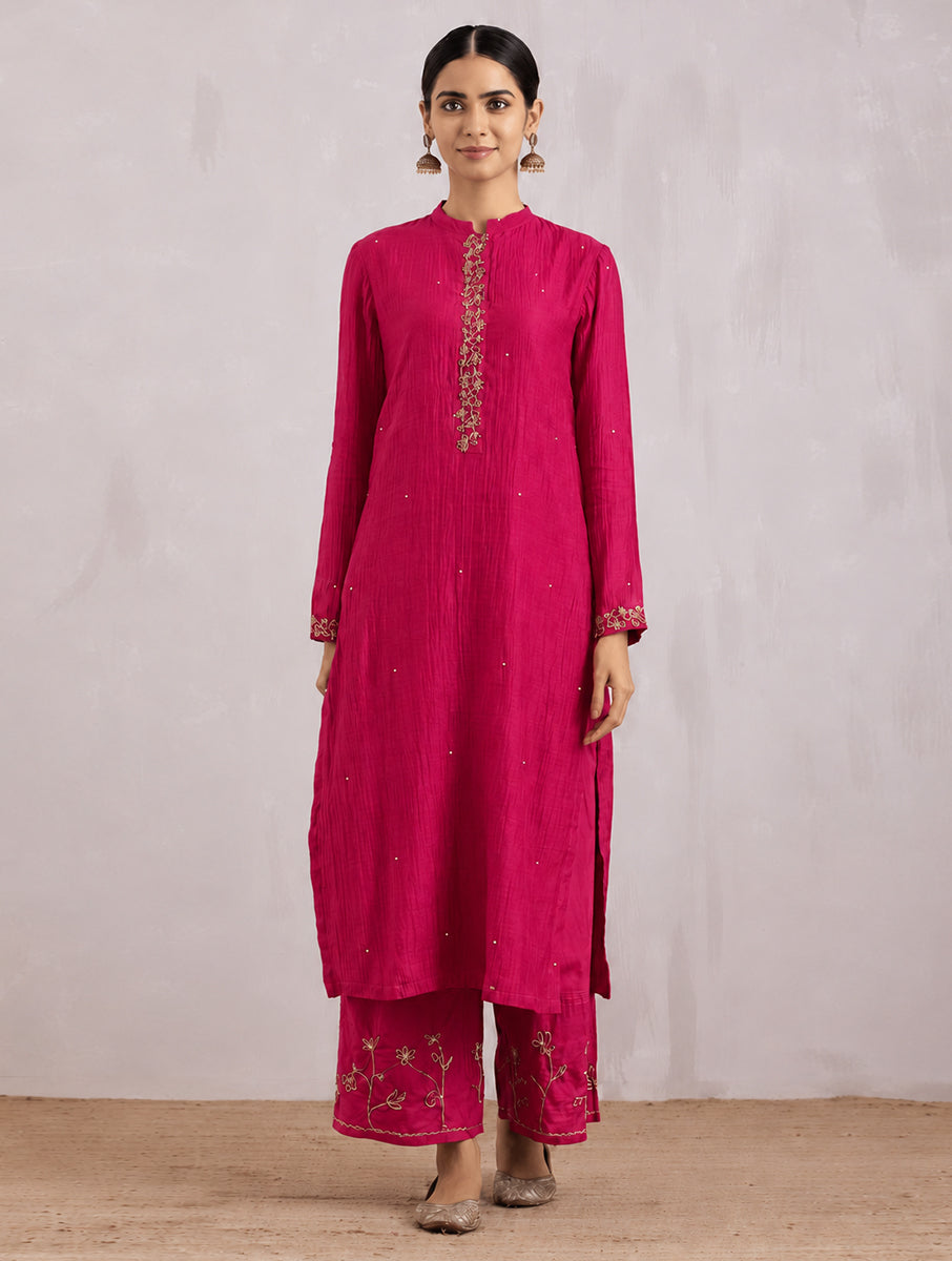 Naqsh Pink Kurta Pajama Dupatta Set