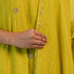 Naqsh Lime Green Zero Neck  Kurta Set of 3