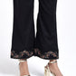 Gudhal Black Cotton Pants