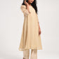 Khushbu beige Kurta Pant Dupatta Set