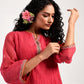 Khushbu Pink Kurta Pant Dupatta Set