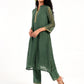 Khushbu Green Kurta Pant Dupatta Set