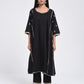 Chamki  Black Cotton Gota Patti Kurta
