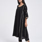 Chamki  Black Cotton Gota Patti Kurta