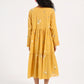 Within Yellow Gather Dress