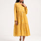 Within Yellow Gather Dress