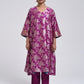 Kanchan Purple Kurta, Pant and Dupatta Set