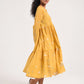 Within Yellow Gather Dress