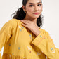 Within Yellow Gather Dress