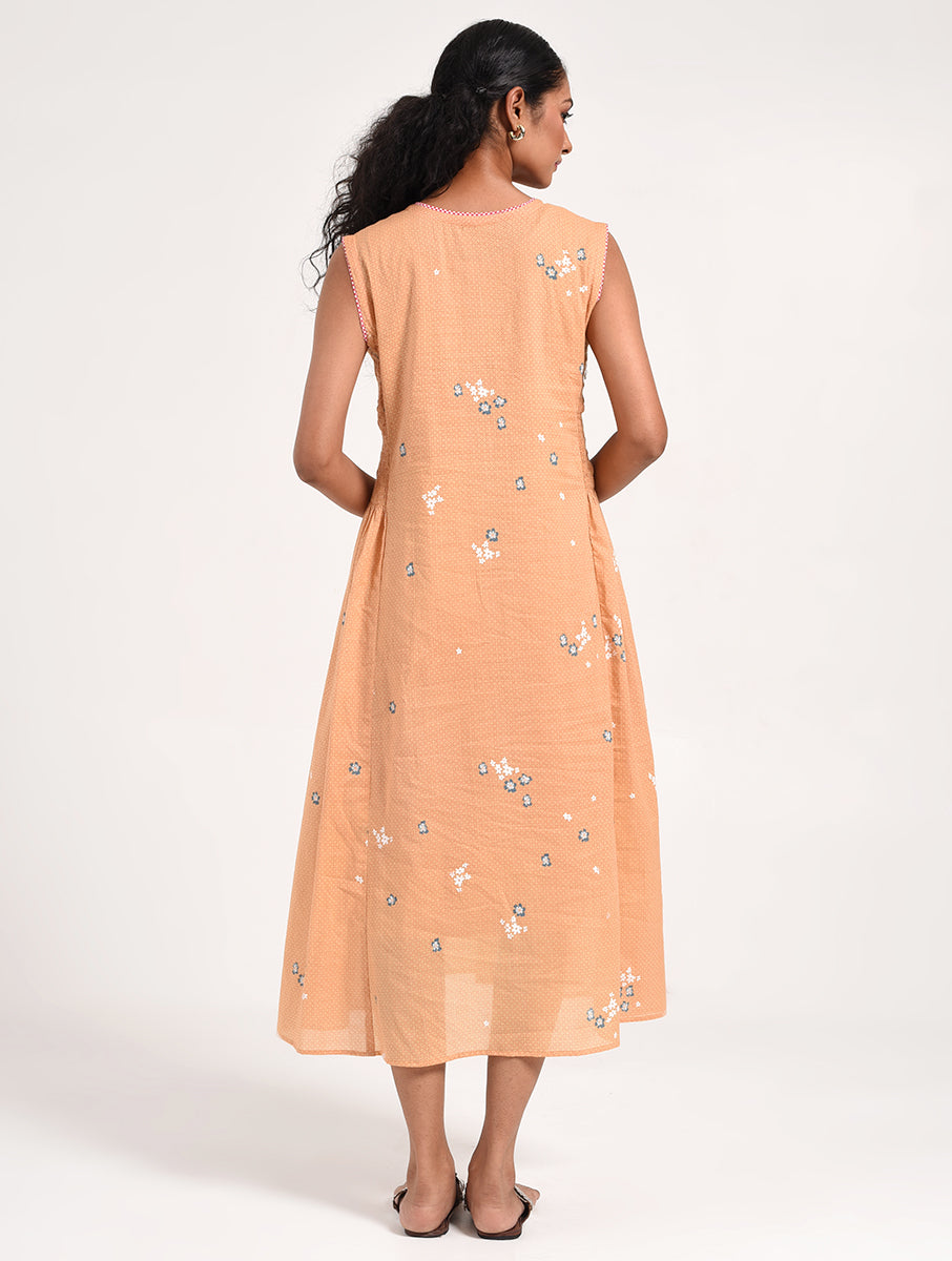 Within Beige Sleeveless Dress