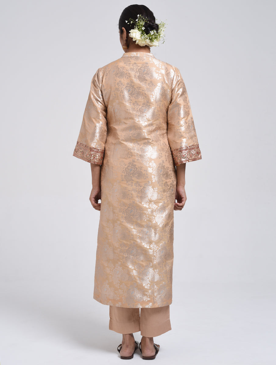 Kanchan Beige Kurta Set