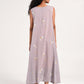 Within Grey V Neck Dress