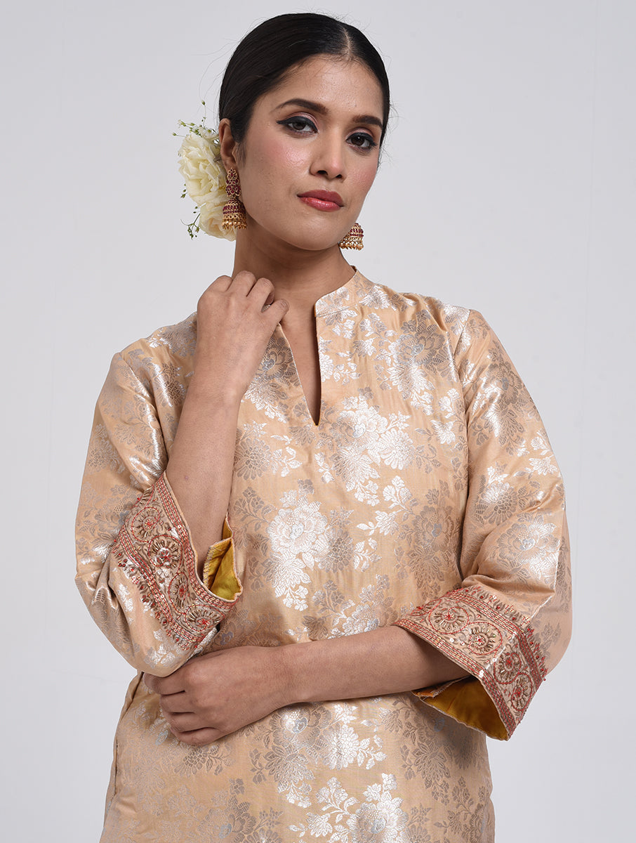 Kanchan Beige Kurta Set