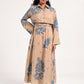 Within Beige Collar Dress