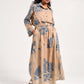 Within Beige Collar Dress