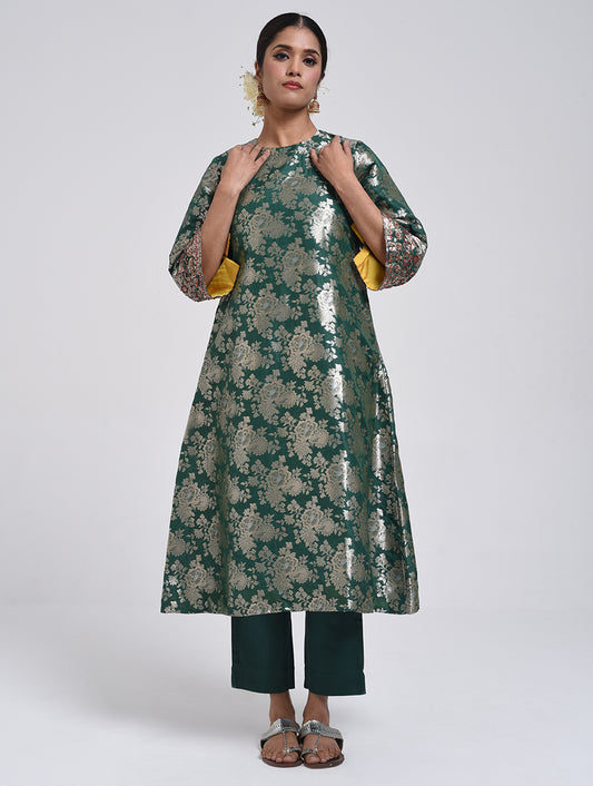 Kanchan Green Kurta Set
