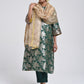 Kanchan Green Kurta, Pant and Dupatta Set