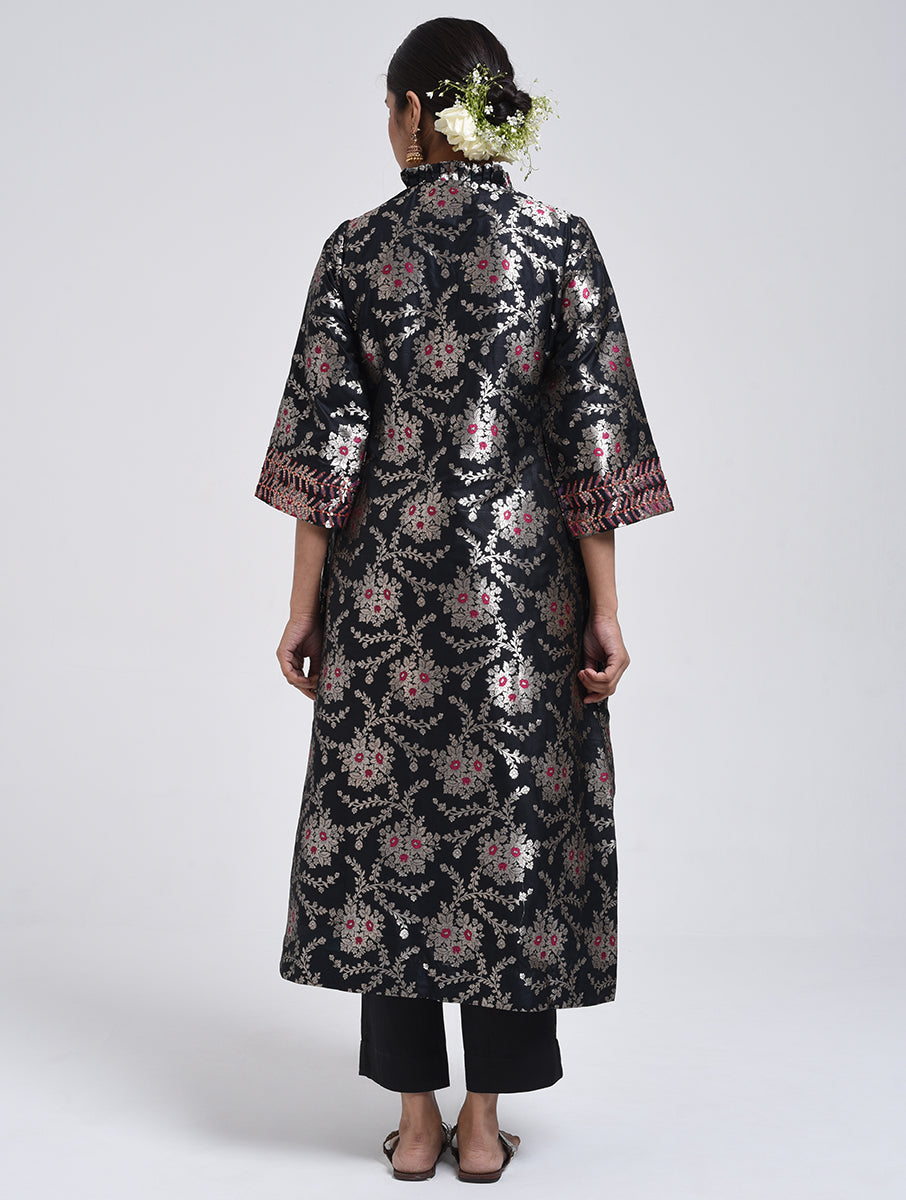 Kanchan Black Kurta, Pant and Dupatta Set