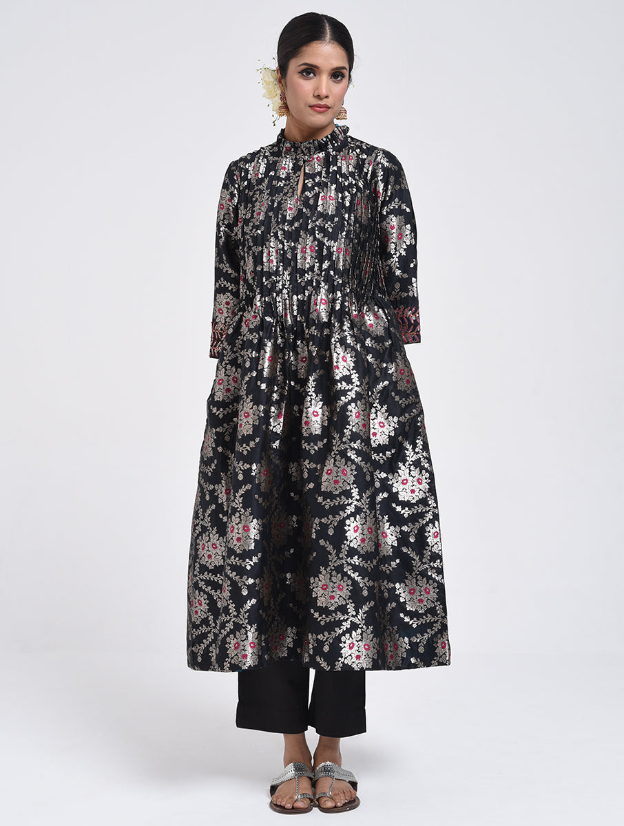 Kanchan Black Kurta, Pant and Dupatta Set