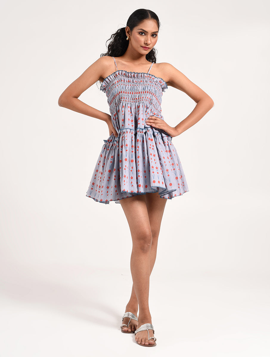 Within Gray Short Dress