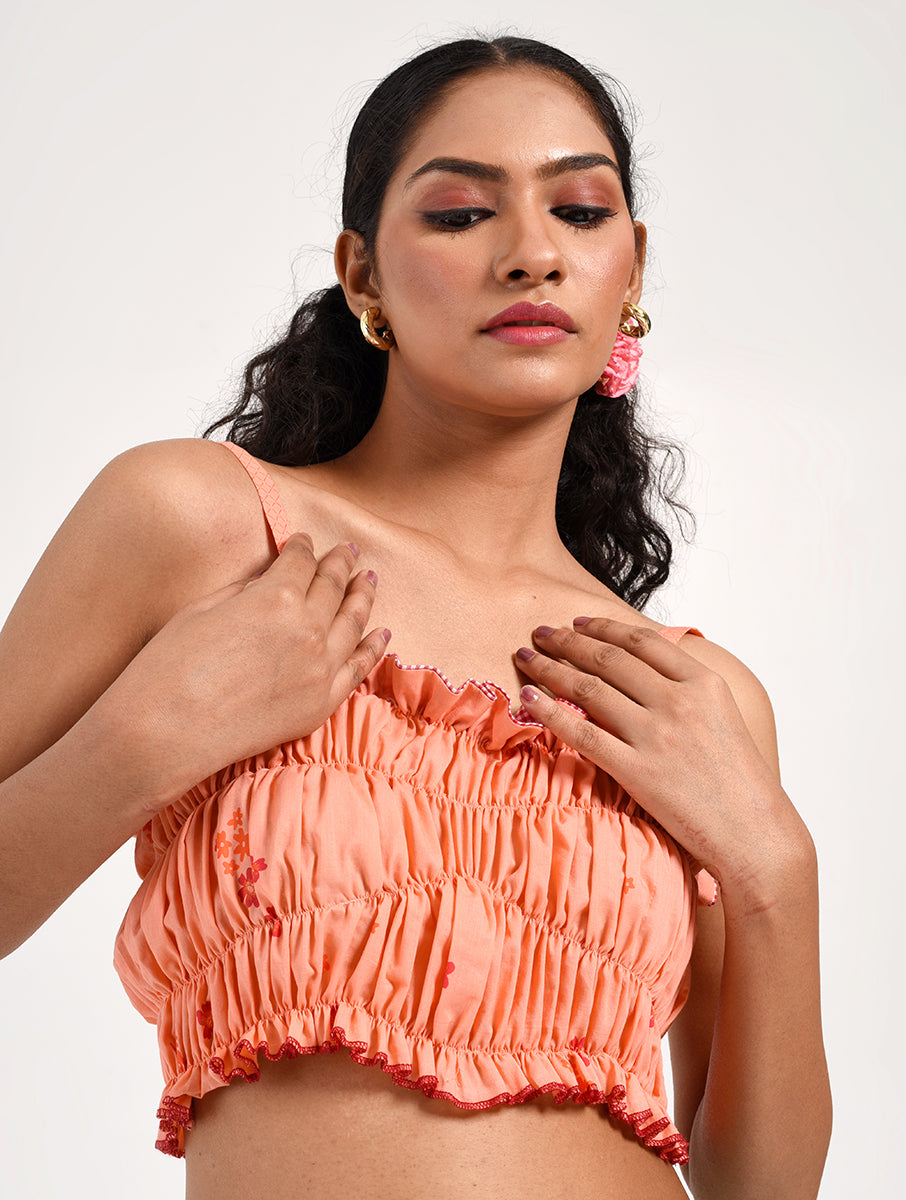 Within Elasticated Ruffle Top