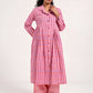 Within Pink Yok Kurta/Dress Pajama Set