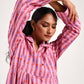 Within Pink Yok Kurta/Dress Pajama Set