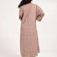 Within Beige Striped Kurta