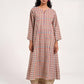 Within Beige Striped Kurta