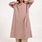 Within Beige Striped Kurta