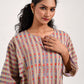 Within Beige Striped Kurta