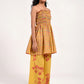 Within Yellow Striped Top/kurti