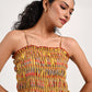 Within Yellow Striped Top/kurti