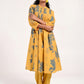 Within Yellow Collar Kurta