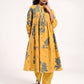 Within Yellow Collar Kurta
